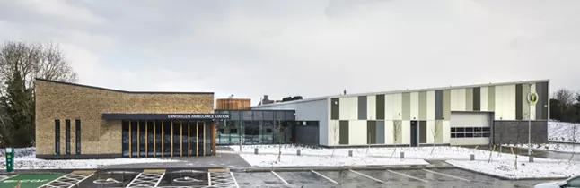 Steel Frame Ambulance Garage Building
