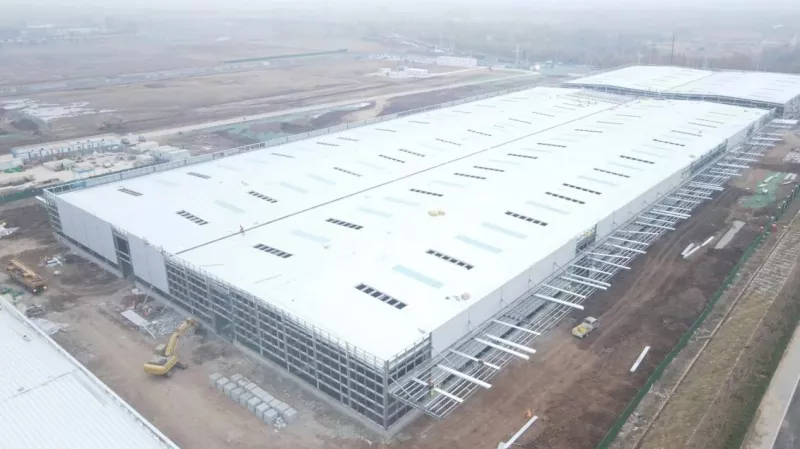 Steel Frame Mechanical Manufacturing Factory Construction