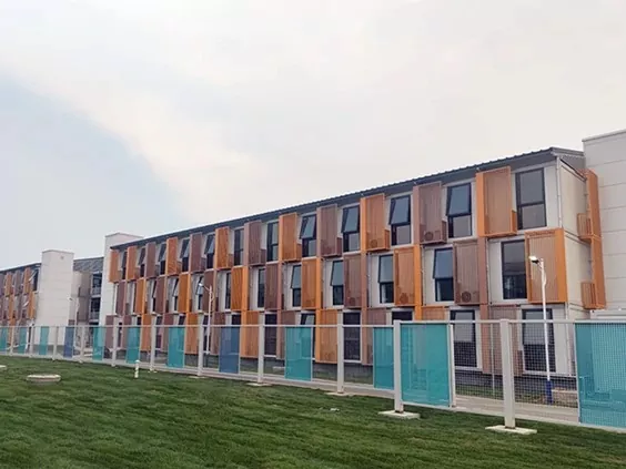 पूर्वनिर्मित मोबाइल मॉड्यूलर प्रीफैब कंटेनर हाउस