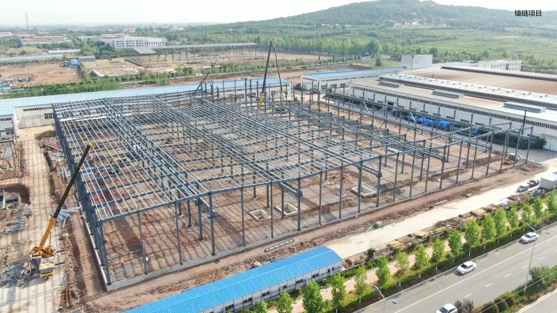 इस्पात संरचना रासायनिक भंडारण गोदाम निर्माण